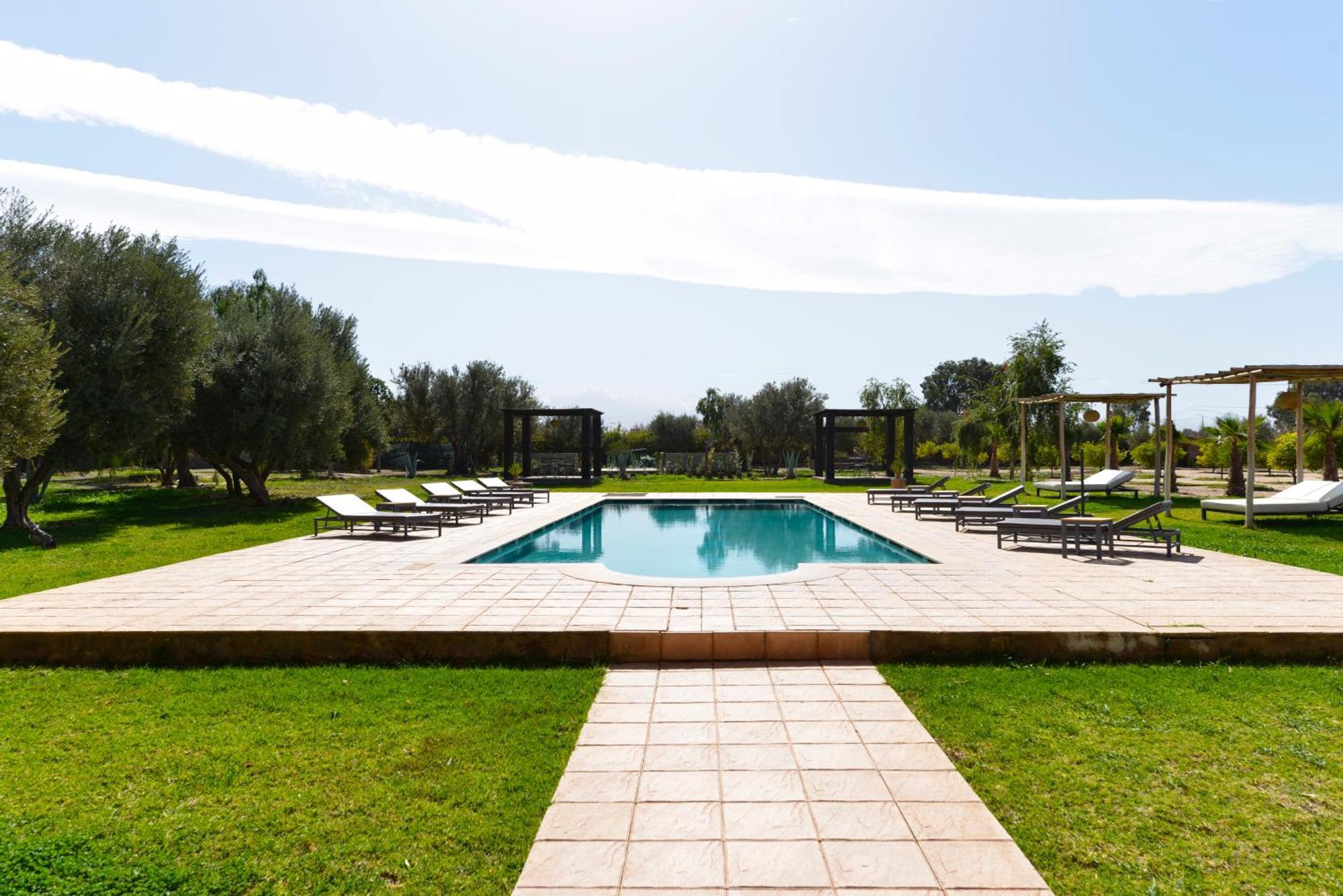 Villa Agora, Villa A La Campagne Proche Marrakech Sidi Abdallah Ghiat Exterior foto